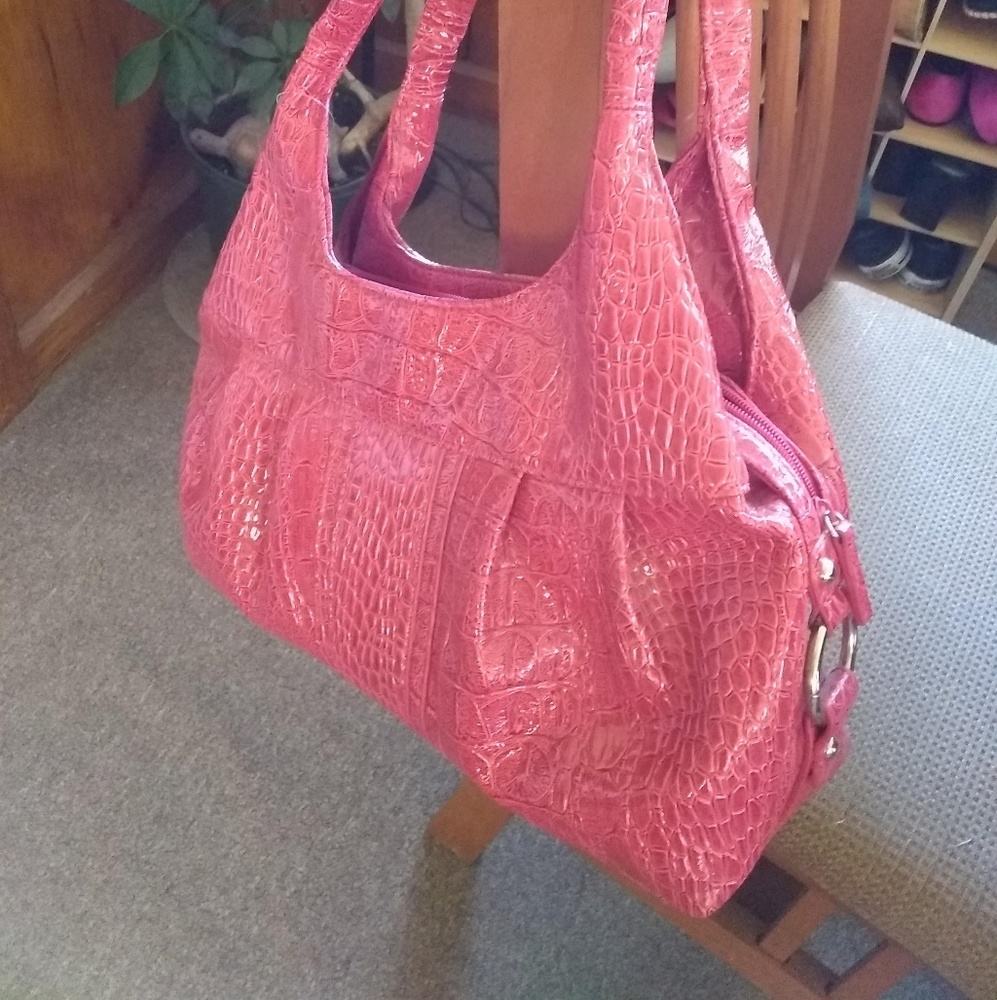 Alfred Dunner Faux Crocodile Purse NWT